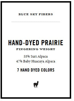 Prairie Hand Dyed - Sunset