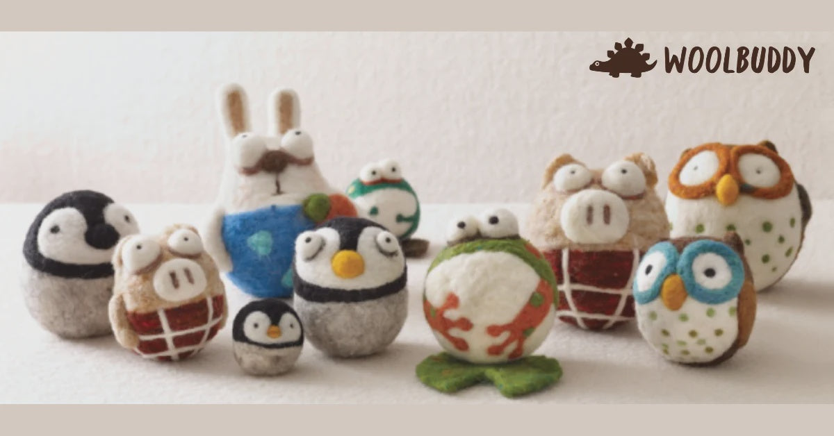 Woolbuddy Needle Felting Kits