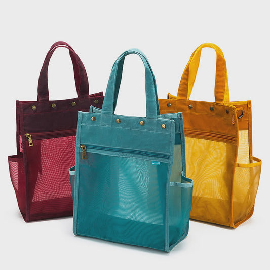 Maker's Tall Mesh Tote